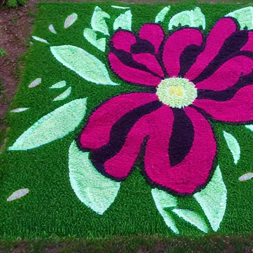 Image similar to flower carpet