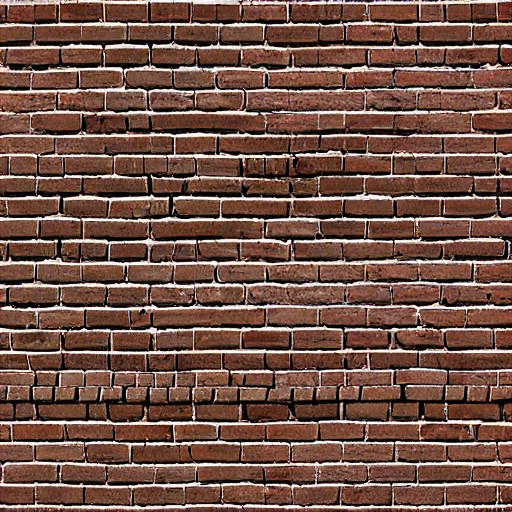 Prompt: a bumpmap texture of bricks