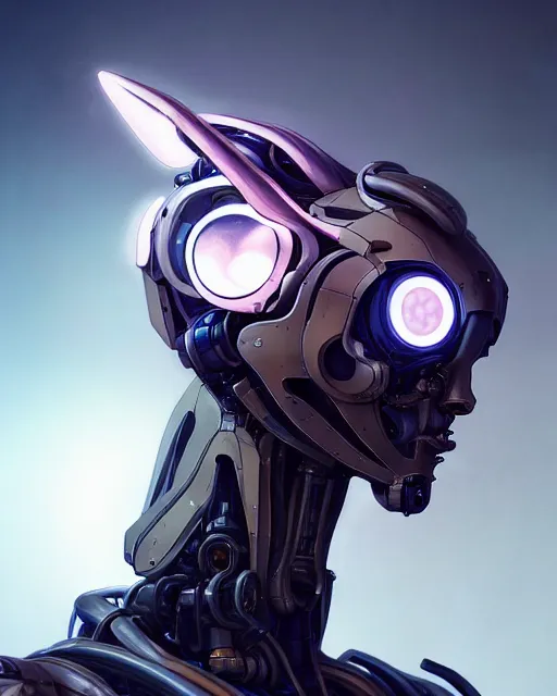 Prompt: mecha male girrafe portrait, handsome, cyborg, intricate mechanical body, robot eyes, hyper realistic 3 d render by ilya kuvshinov, peter mohrbacher, jonas roscinas, greg rutkowski, ryohei hase, dramatic lighting, intricate, highly detailed, sharp focus, luminous, unreal engine, blender, artstation, masterpiece, ray tracing