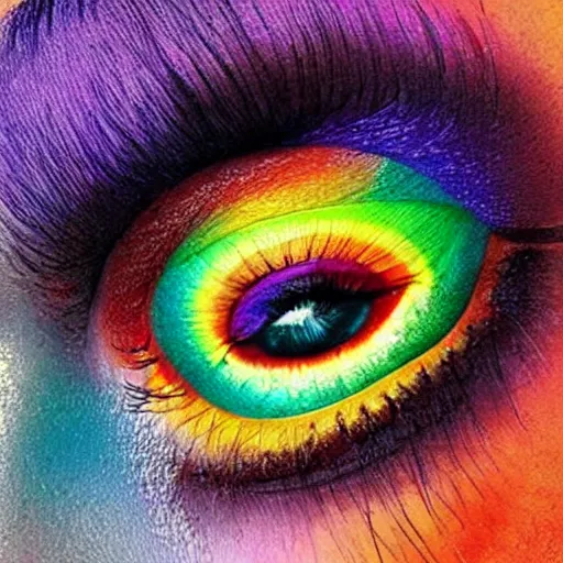 Prompt: 👁 🕳 🌈 beauty