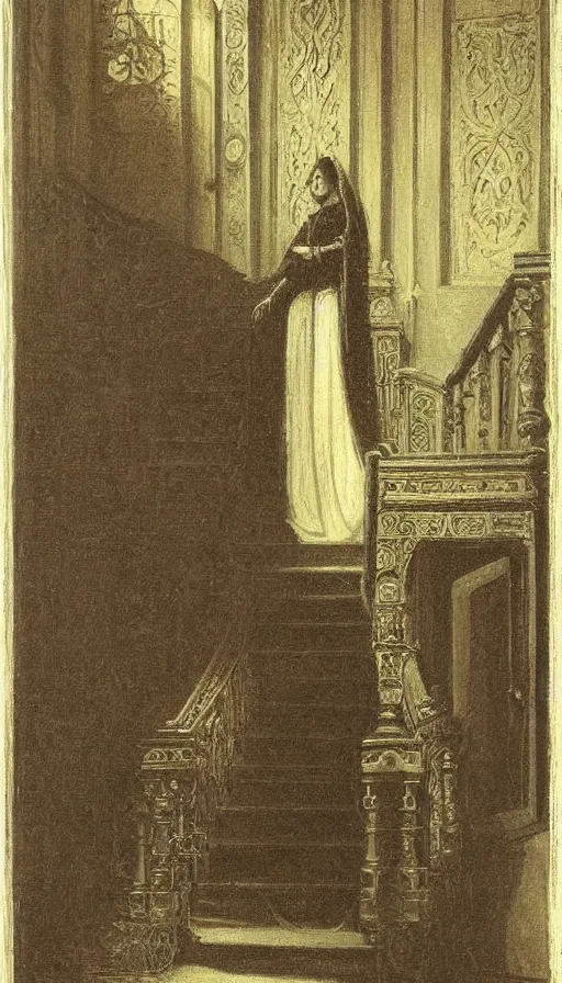 Image similar to the empress by carl gustav carus