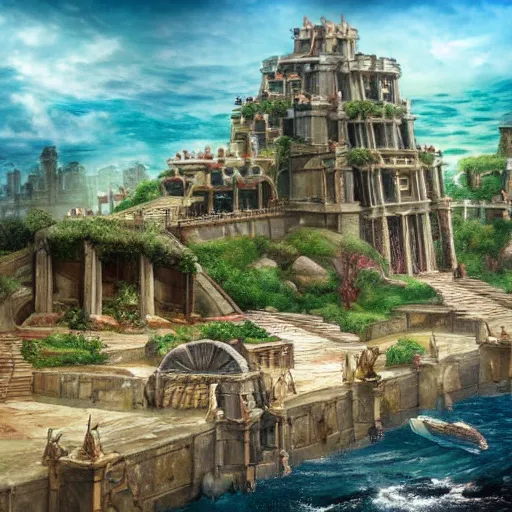 Image similar to atlantis lost city