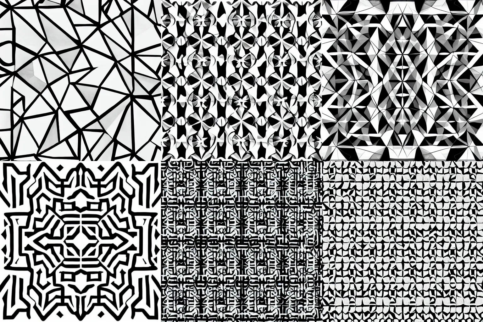 Image similar to black and white geometric designs, curves, minimalist, artwork trending on artstation