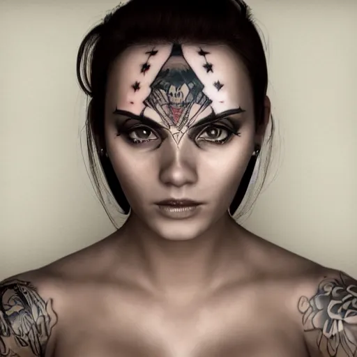 40 Small But Bold Face Tattoos | CafeMom.com