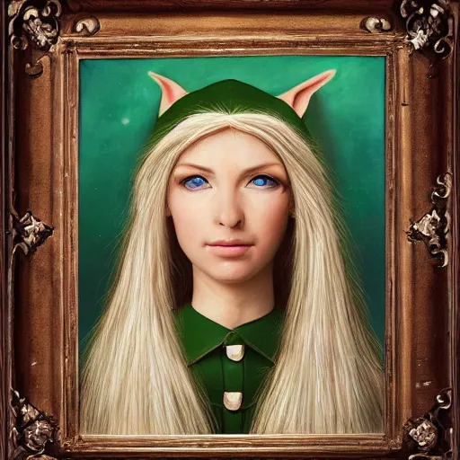 Prompt: a perfect portrait painting of an elf created by the combined forces of the greatest artists to have ever lived, masterpiece, scientists are baffled by how amazing this portrait is, perfect in every way, most interesting ever