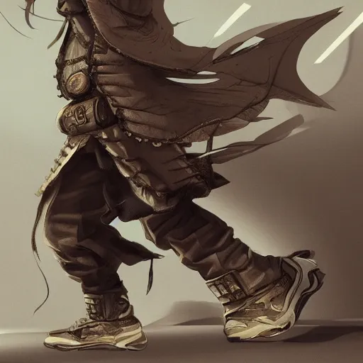 Image similar to sneaker concept art, steampunk, sharp focus, illustration, concept art by tooth wu