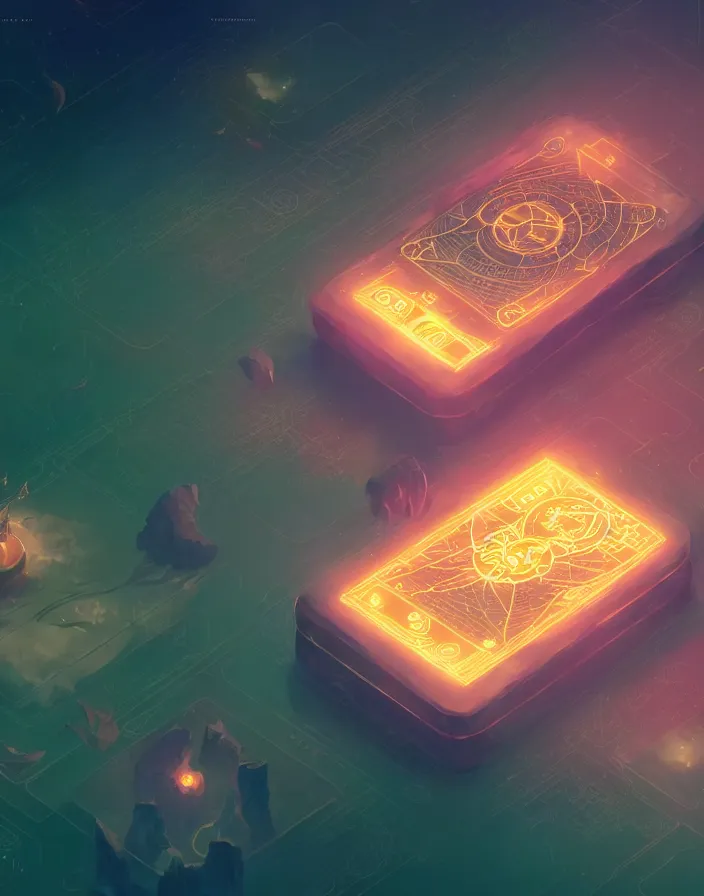 Image similar to beautiful render of user interface, tarot by victo ngai and andreas rocha and greg rutkowski, trending on artstation, unreal engine, 8 k hd wallpaperjpeg artifact, blur, artfact