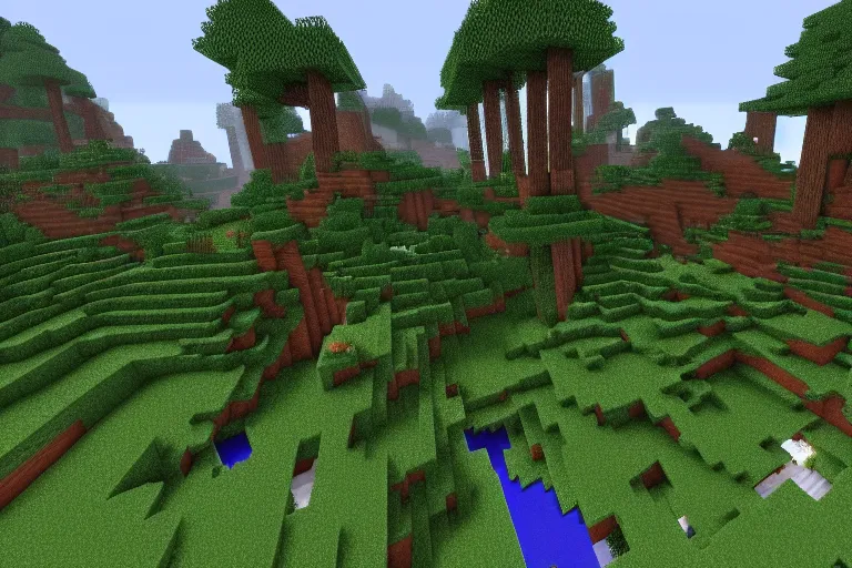 Image similar to minecraft herobrine in real life, photo, forest