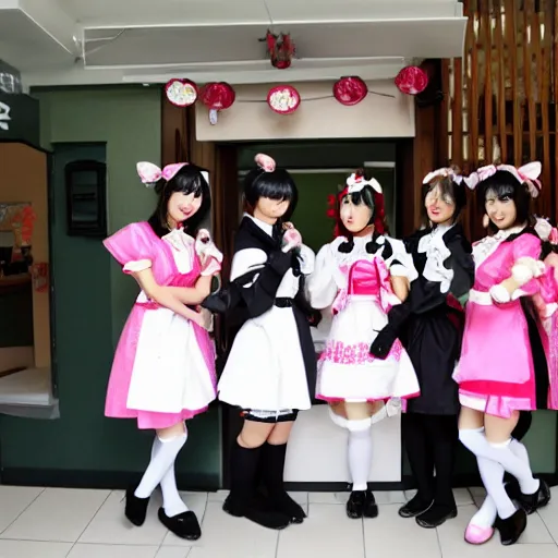 Image similar to Japanese maid cafe