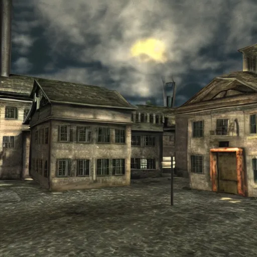 Image similar to Resident Evil Village if it had been a PS1 game