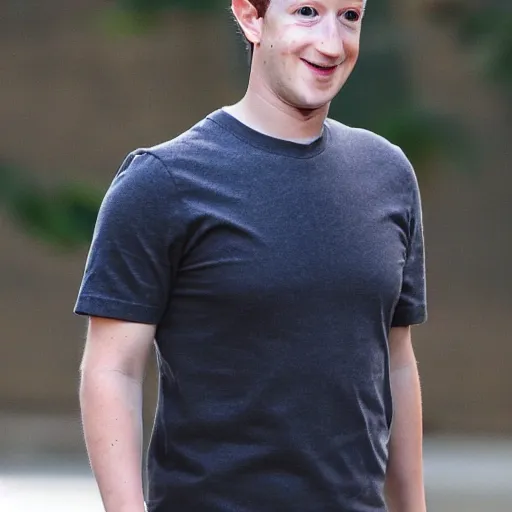 Image similar to mark zuckerberg in his most pure form