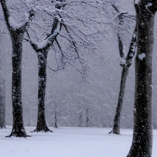 Prompt: snowy landscape