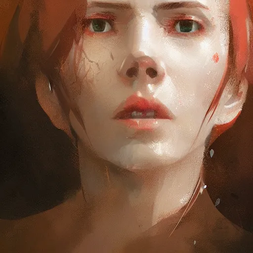 Prompt: portrait of character without nose cartilage, by Greg rutkowski