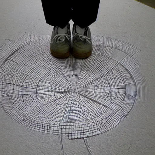 Image similar to 3 d topological maps carved into a roll of duct tape on the floor, art by takahiro iwasaki