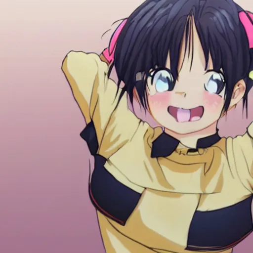 ribbon, jacket, open mouth, neck ribbon, shrug (clothing) - Anime R34