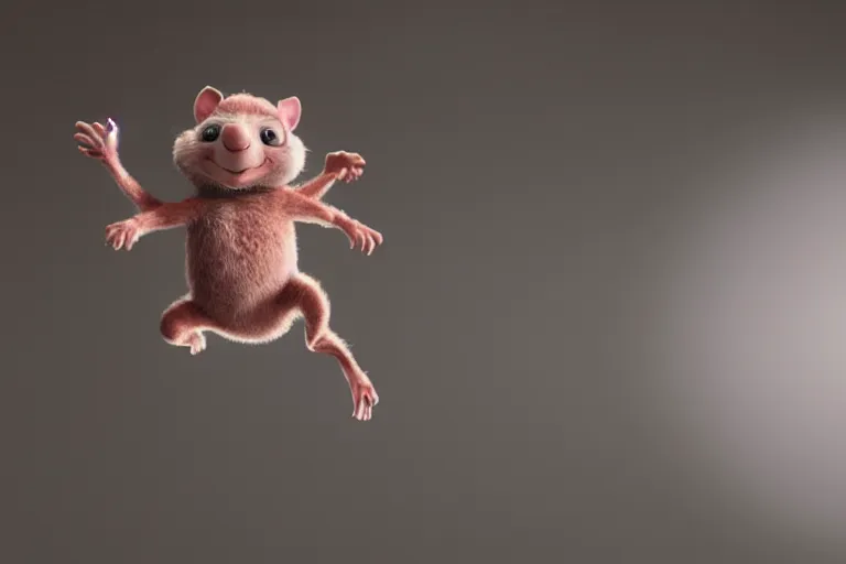 Image similar to spider ham in live action spandex, ultra realistic, 4K, movie still, UHD, sharp, cinematic