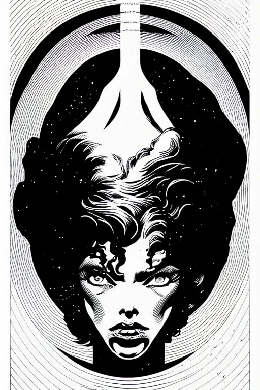 Image similar to portrait of a woman by Philippe Caza