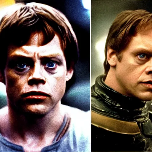 Image similar to mark hamill in ridley scott's alien