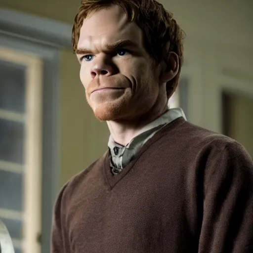 Image similar to michael c hall as goblin