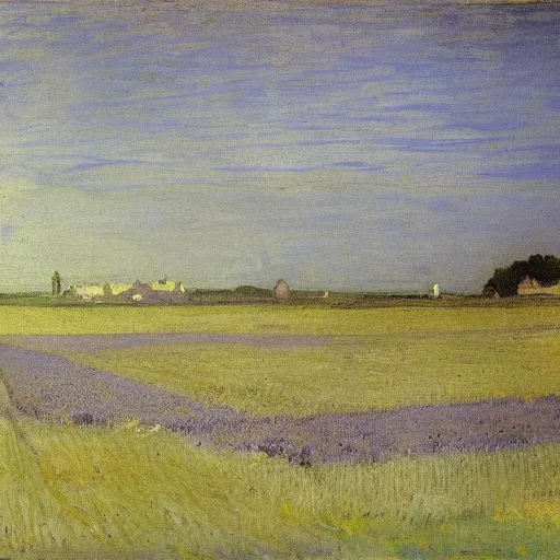 Image similar to field of lavender in france by james abbott mcneill whistler