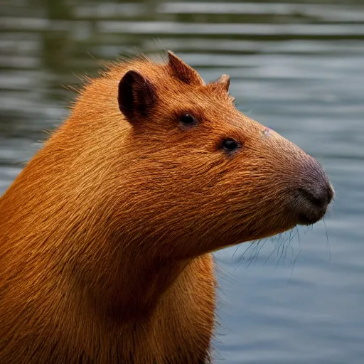 Prompt: a photo of a capybara