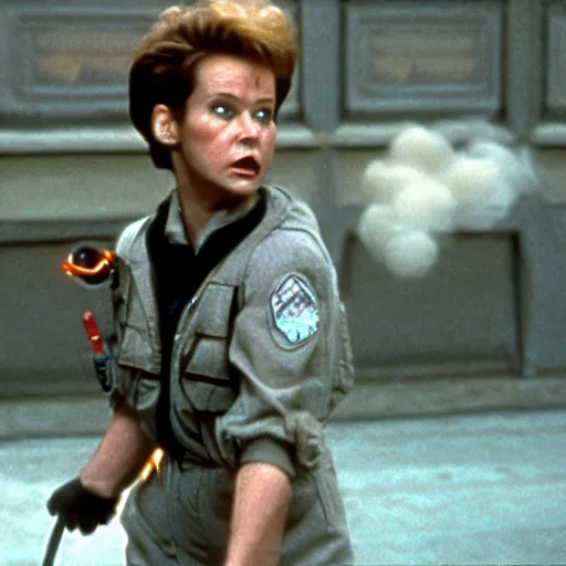 Image similar to gozer, still from ghostbusters
