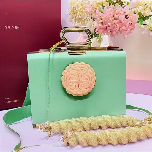 Image similar to mooncake 🥮 handbag 👜 👝 packaging