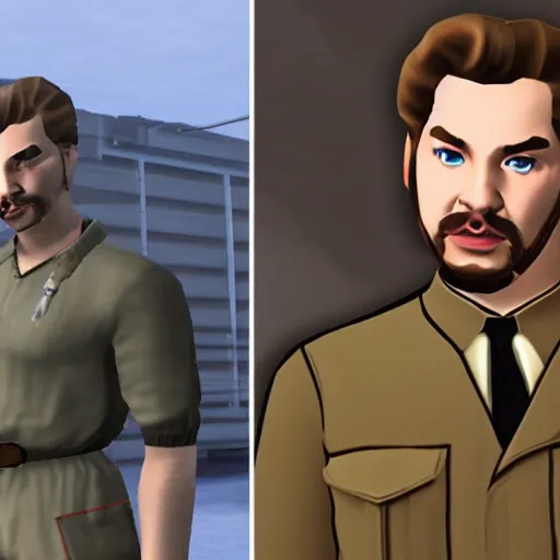 Prompt: Post Malone NPC mod in Goldeneye 007 for the Nintendo 64