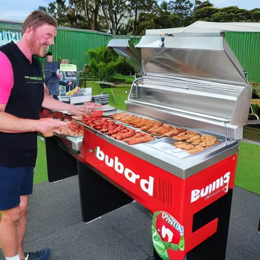 Image similar to bunnings warehouse sausage sizzle