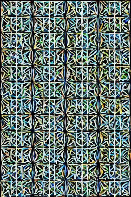 Prompt: islamic geometric patterns