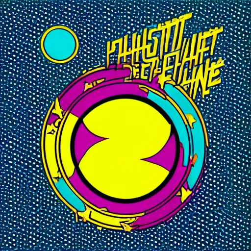 Image similar to 2 planet collapse particle fusion element macro cosmic art by butcher billy, sticker, colorful, illustration, highly detailed, simple, smooth and clean vector curves, no jagged lines, vector art, smooth andy warhol style