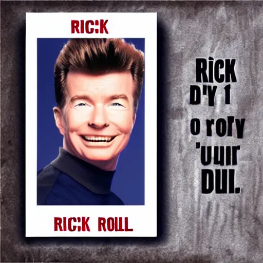 Image similar to rick roll