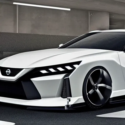 Prompt: Nissan Silvia Modernized 2023 S16