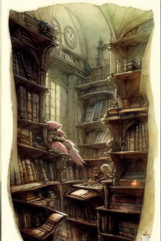 fantasy wizards library interior scene. | Stable Diffusion | OpenArt