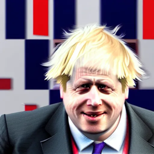 Image similar to Boris Johnson in playstation 2 gamet, lots of detail, ultra HD