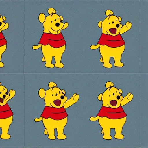 Image similar to winnie the poo as a human