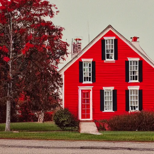 Image similar to a red house