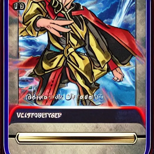 Prompt: yu-gi-oh card with a Magic the Gathering effect text