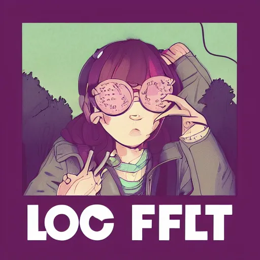 Prompt: Lofi beats cover art