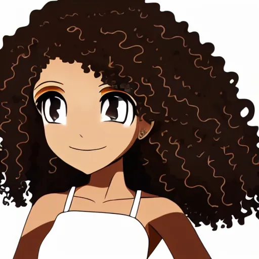 Cute and Easy Anime Hairstyles 🌸Curly Hair🌸 - YouTube