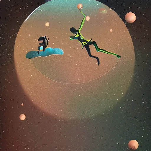 Image similar to gravitational force, fantasy illustration