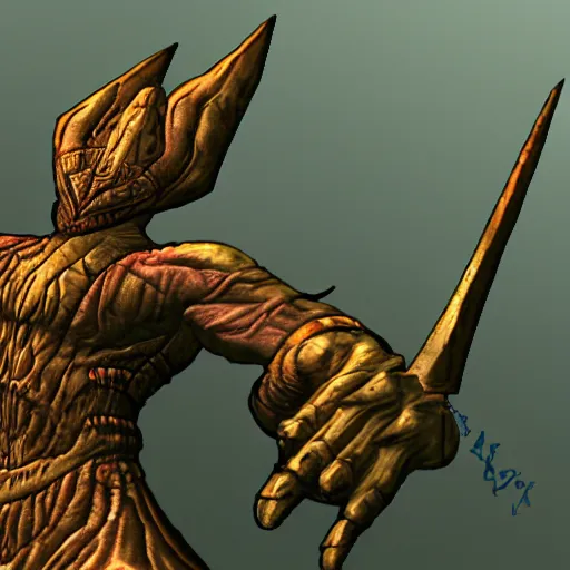 Image similar to dagoth ur from morrowind
