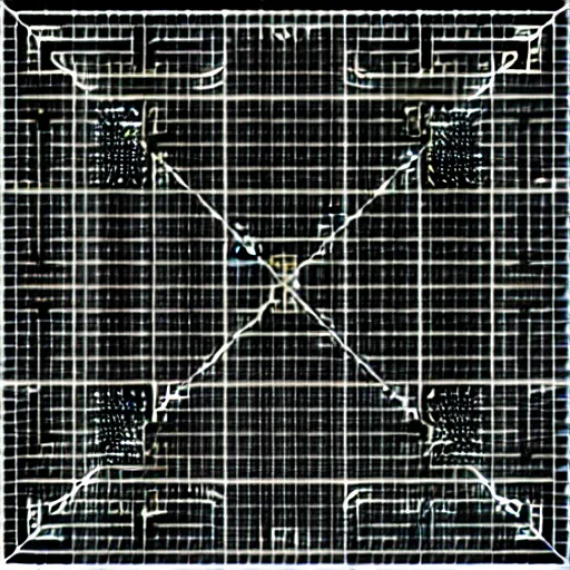 Image similar to immaculate black and white circuit board stencil vector svg laser decorative pattern