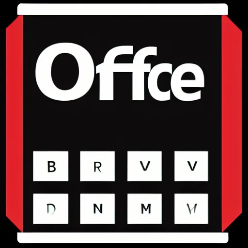 Prompt: microsoft office icon