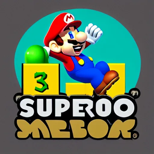 Image similar to super mario with a shotgun