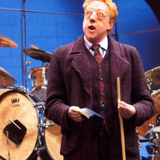 Prompt: arthur weasley performing WAP