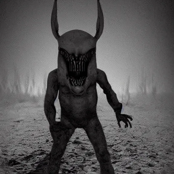 Prompt: crazy real alien pictures, dark eerie picture