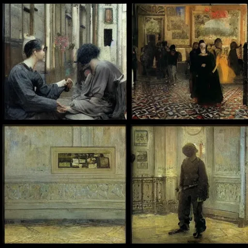 Prompt: internet meme loss, loss comic, by ilya repin