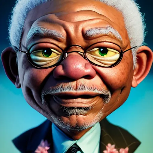 Prompt: an epic chibi comic book style portrait painting of a fillet mignon as morgan freeman, character design by mark ryden and pixar and hayao miyazaki, unreal 5, daz, hyperrealistic, octane render, cosplay, dynamic lighting, intricate detail, harvest fall vibrancy, cinematic