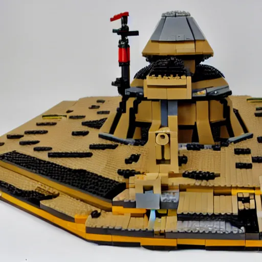 Image similar to lego set of dune part one